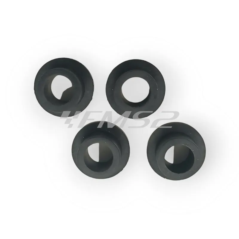 Kit staffa fissaggio marmitta TNT - Kama - Top line completo di bulloni, guarnizione e viti per montaggio su motori Minarelli orizzontale aria e liquido e Minarelli verticale booster, ricambio 017301A