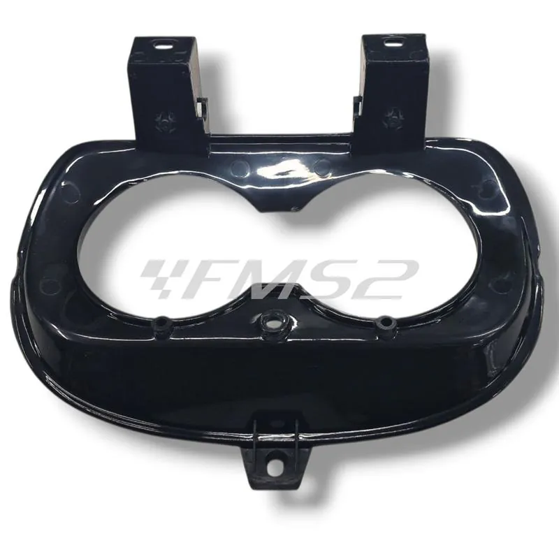 Cornice contorno fanale anteriore TNT 201269 per MBK Booster Spirit e Yamaha BW's fino 2003, plastica nera