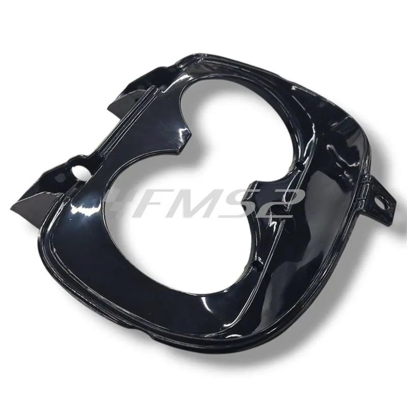 Cornice contorno fanale anteriore TNT 201269 per MBK Booster Spirit e Yamaha BW's fino 2003, plastica nera