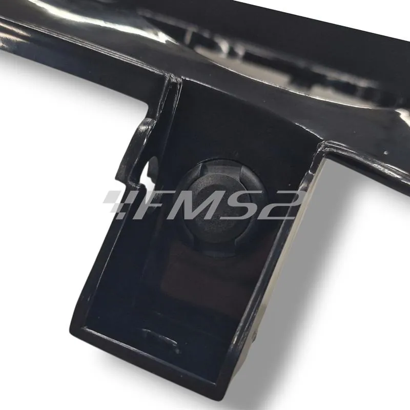 Cornice contorno fanale anteriore TNT 201269 per MBK Booster Spirit e Yamaha BW's fino 2003, plastica nera