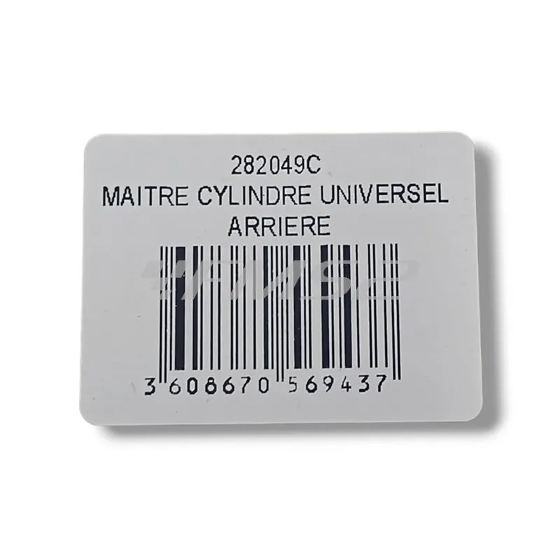Pompa freno posteriore universale completa di serbatoio olio idraulico e interasse fori attacco da 38,0 fino a 52,0 mm ricambio 282049C