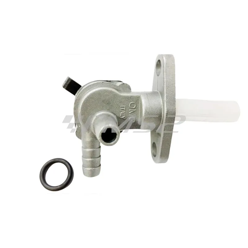 Rubinetto benzina OMG 420359B a doppia uscita con riserva per Beta Enduro/Motard RR 50cc 2T e Enduro/Motard RR 125cc 4T fino al 2011 - Interasse fori 34mm