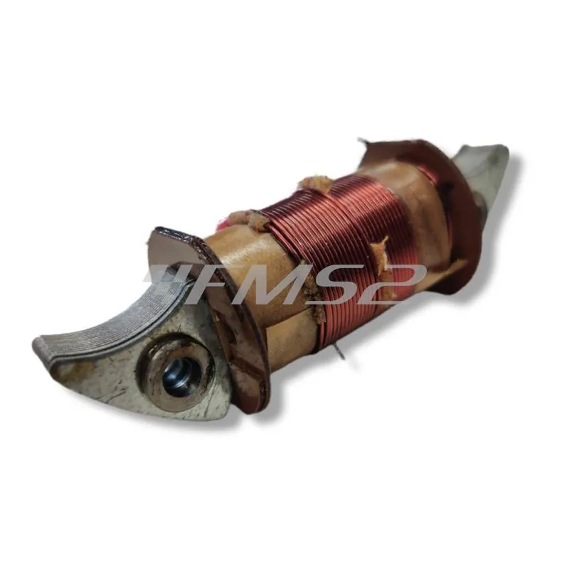 Bobina bassa alimentazione interna piatto accensione Piaggio vespa 50 special con bobina A.T. esterna, ricambio AL404