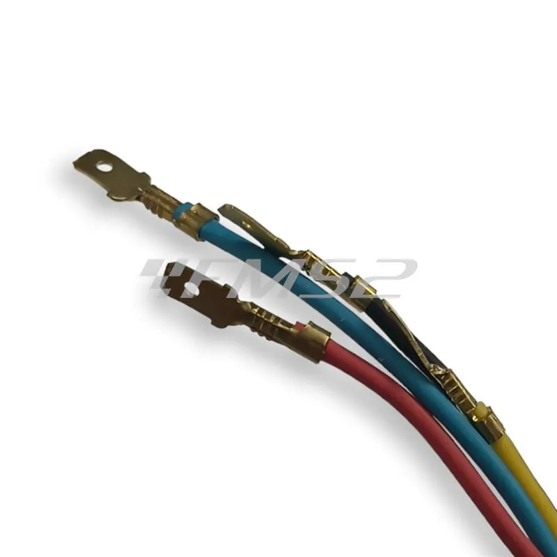 Statore originale Ducati - Piaggio con 7 cavi e tensione a 6 Volt per Piaggio Vespa 125 primavera ET3 prodotte dal 1976 fino al 1983 con riferimento originale 186974, ricambio 404011570