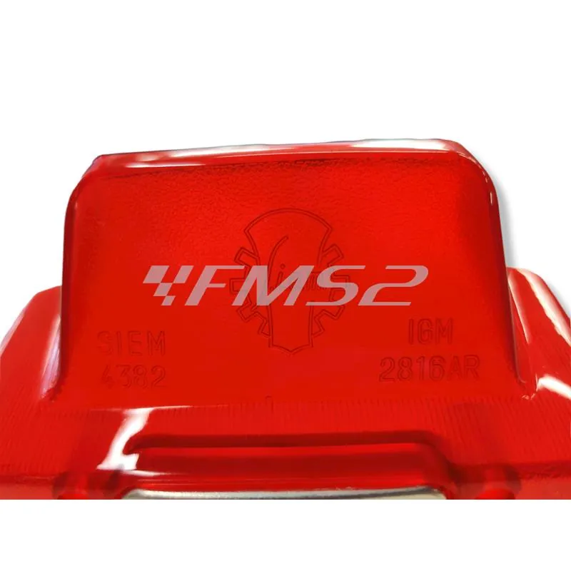 Gemma fanale posteriore con guarnizione interna originale Siem per vespa 125 cc, 150 cc, 180 SS, ricambio 1795-OR