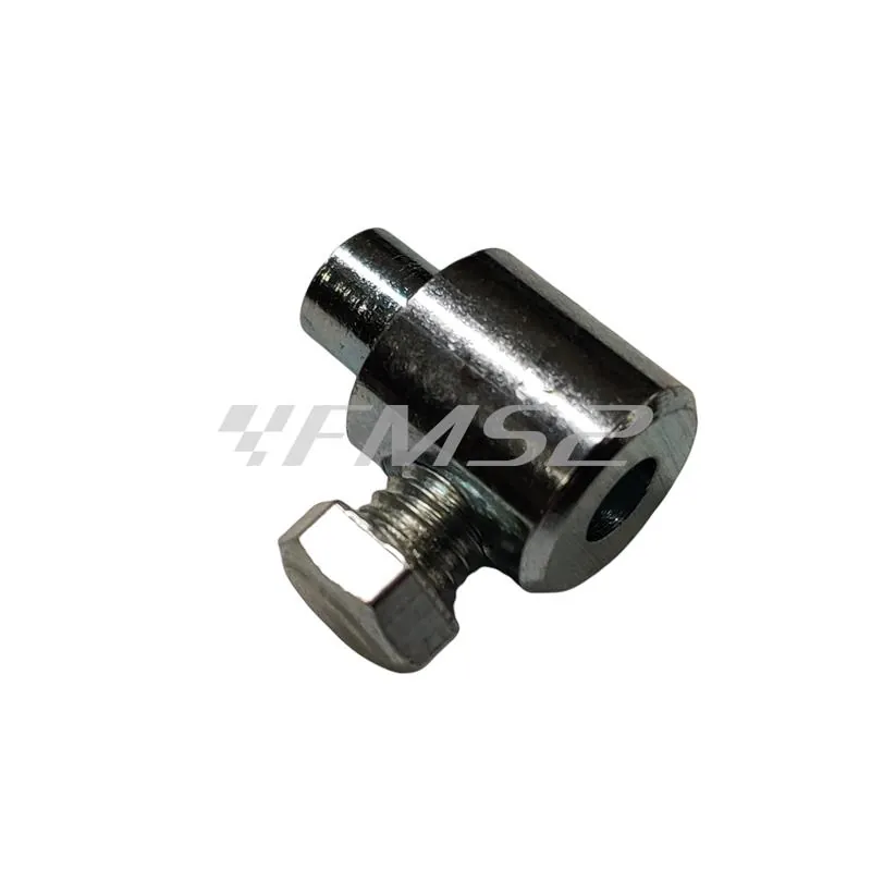 Morsetto serrafilo con vite laterale diametro interno 4 mm esterno 10 mm (CIF), ricambio 3524