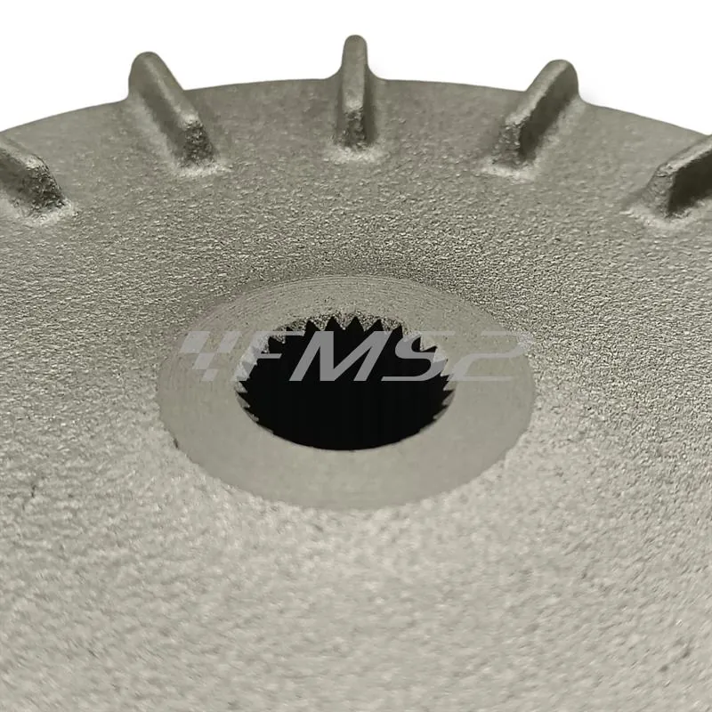 Tamburo freno posteriore Cif in ghisa specifico per Piaggio Vespa Super 125 cc VNC1T e 150 cc VBC1T 2 tempi prodotte dal 1966 in poi, ricambio 5421.02