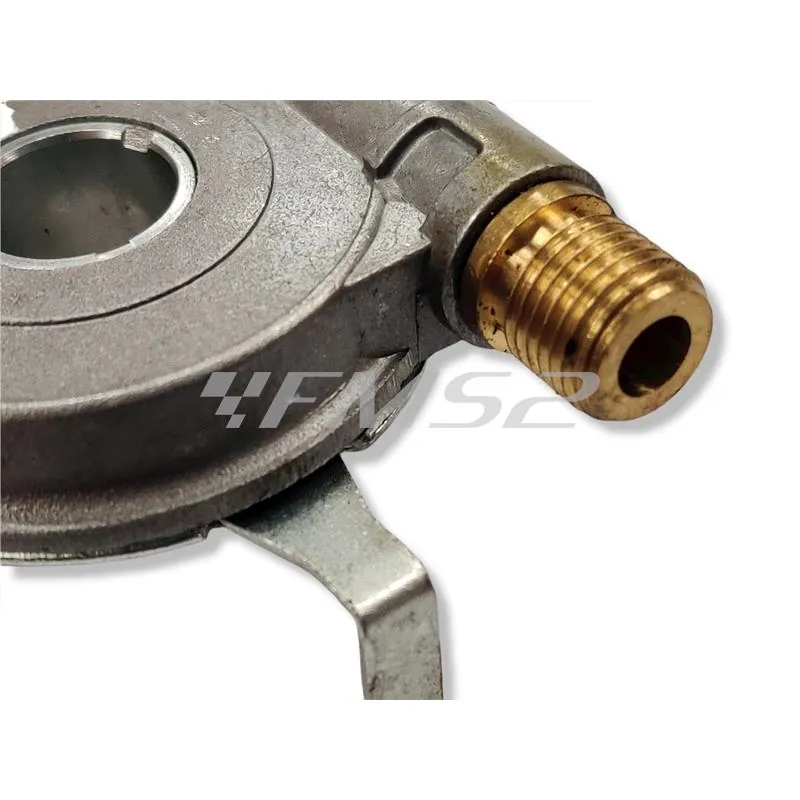 Rinvio contachilometri one italia per Malaguti F12 f15  analogico con attacco a ghiera per cavo meccanico, ricambio 77164217