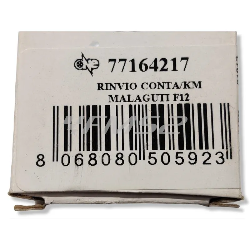 Rinvio contachilometri one italia per Malaguti F12 f15  analogico con attacco a ghiera per cavo meccanico, ricambio 77164217