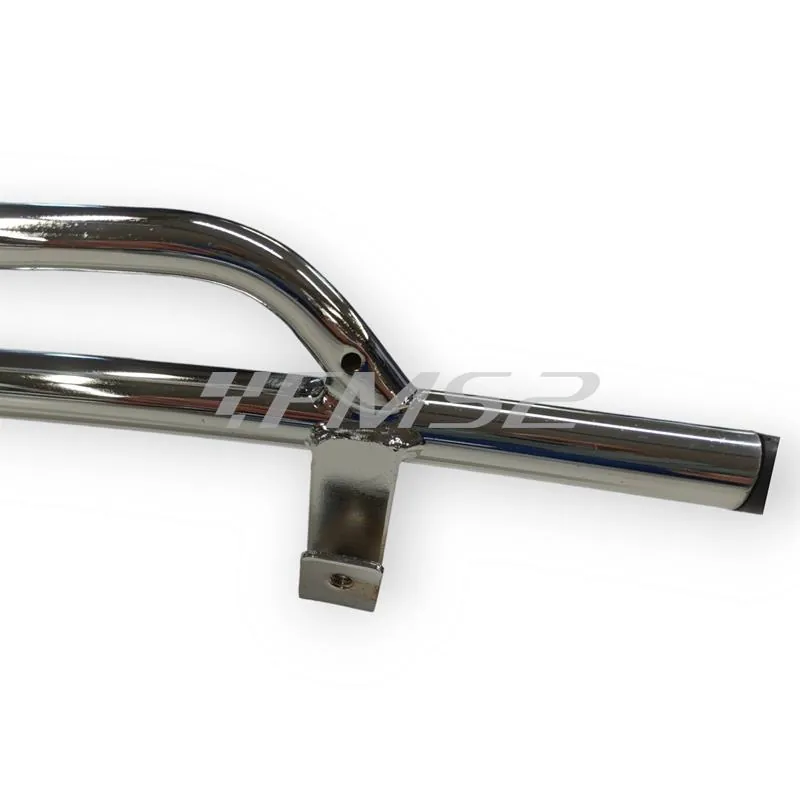 Paraurti anteriore cromato Vespa PX-pe (Faco), ricambio 01170C