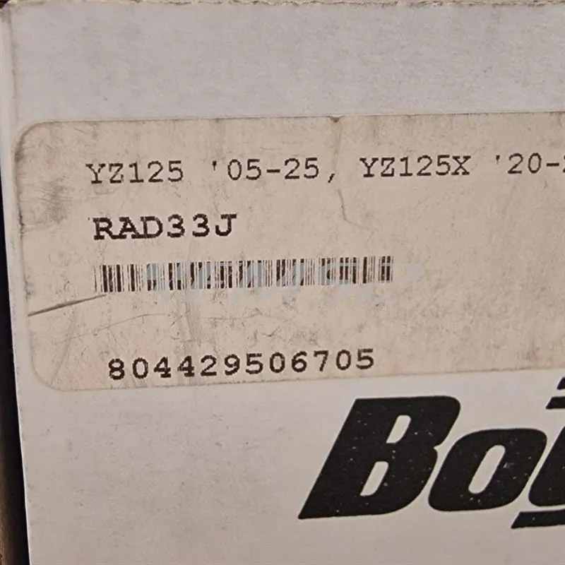 Pacco lamellare BOYESEN specifico per Yamaha YZ 125 2005-2026, YZ 125 X 2020-21 e Fantic XE/XX 125 2021, ricambio BOYRAD-33J