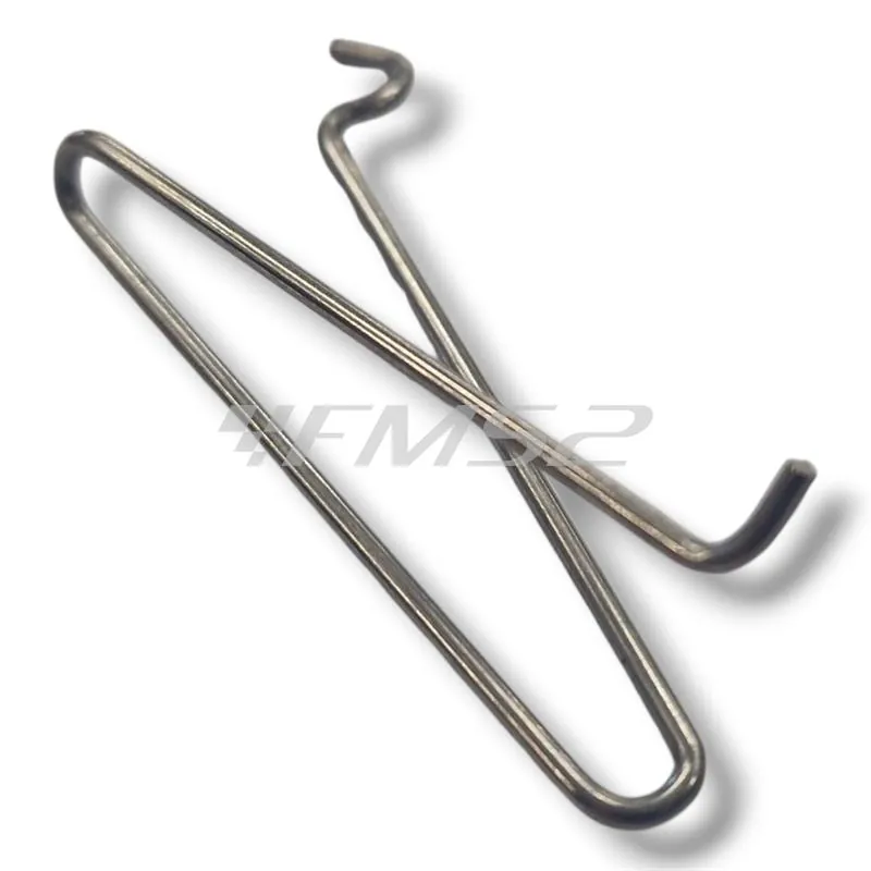 Molletta ferma pastiglie freno Motoforce per pinza tipo AJP utilizzabile su scooter, ciclomotori e applicazioni varie, ricambio MF4500042