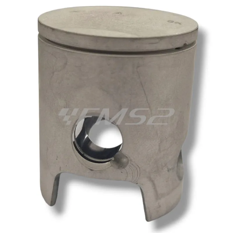 Pistone Malossi MHR selezione A con diametro 40,3 mm e spinotto 12 mm mono fascia rettangolare cromata per gruppi termici Malossi in alluminio Minarelli AM6, ricambio 3412203A0