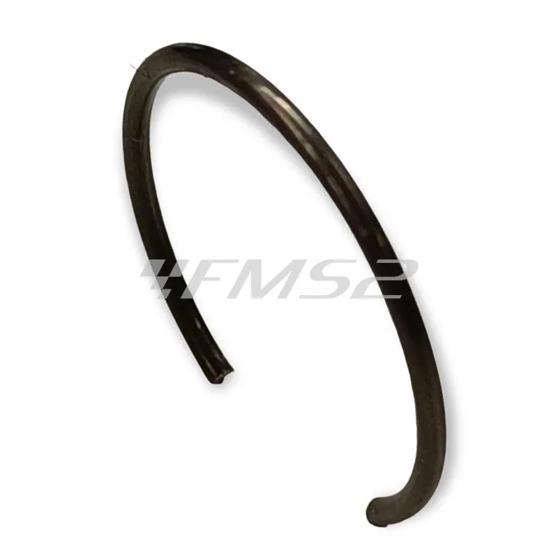 Seeger fermo spinotto con forma a C e diametro 15x1 mm utilizzabile anche come fermo ingranaggio primario Malossi scooter Piaggio con 3° cuscinetto, ricambio 3611398B
