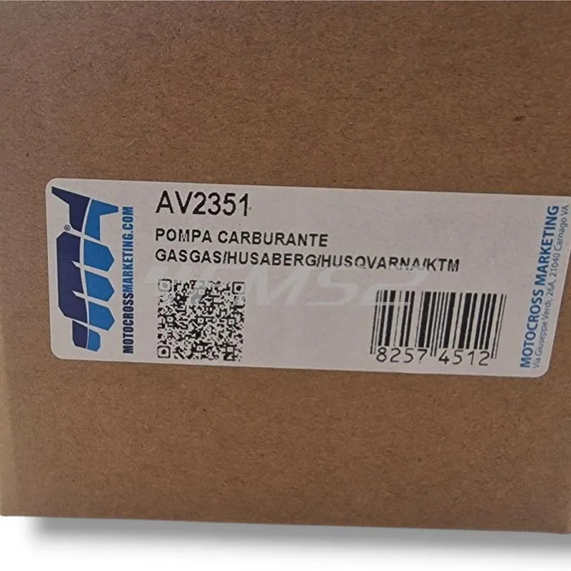 Pompa carburante completa per KTM / Husqvarna / GasGas / Husaberg distribuita da Motocross Marketing, ricambio AV2351