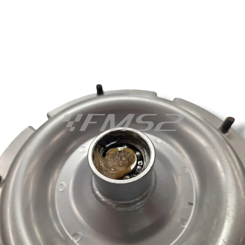 Tamburo freno ruota anteriore completo di cuscinetto e astuccio a rulli originale per Piaggio Ape 50 prodotti dal 1980 fino al 2017, ricambio 2682270001