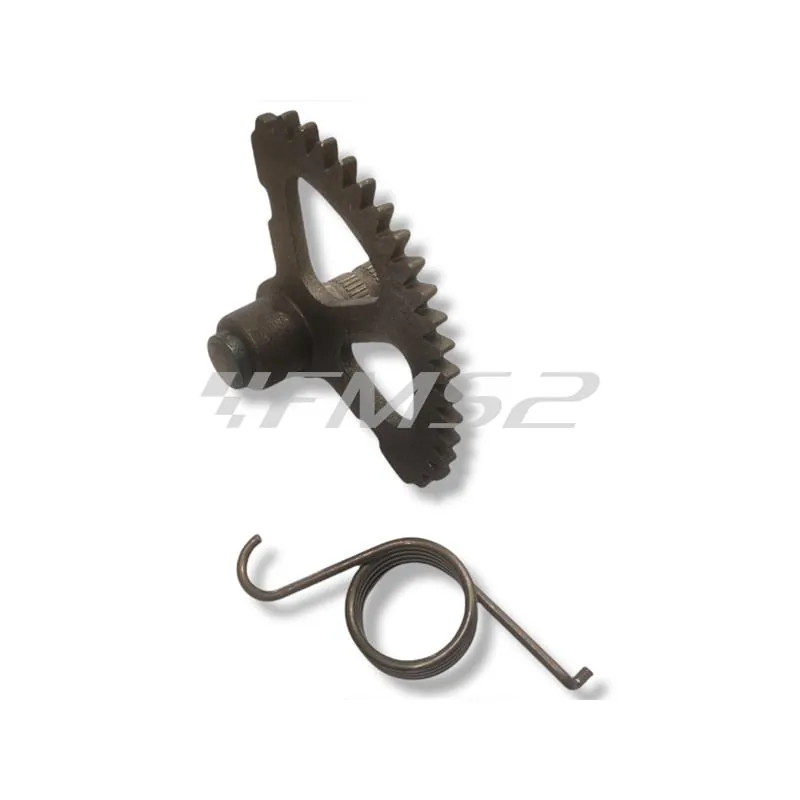 Settore con perno attacco pedale avviamento Polini 144131001 per minicross 2T aria/liquido - Ricambio originale