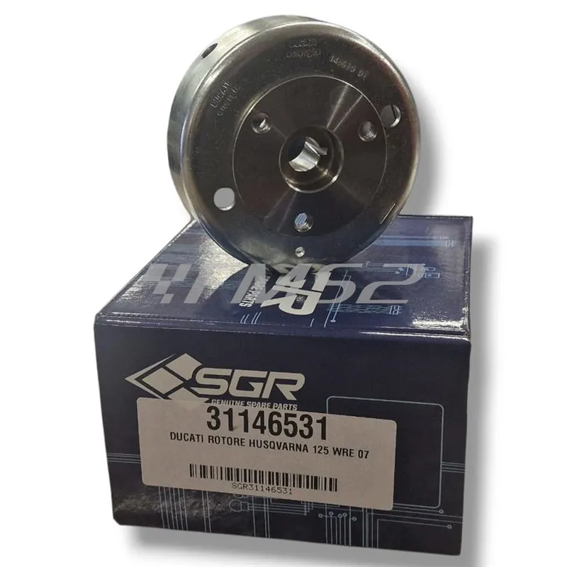 Rotore originale Ducati Energia per Husqvarna SMS/WRE 125 2007-2012 - Primo equipaggiamento riferimento OEM 8000H2263, ricambio 31146531