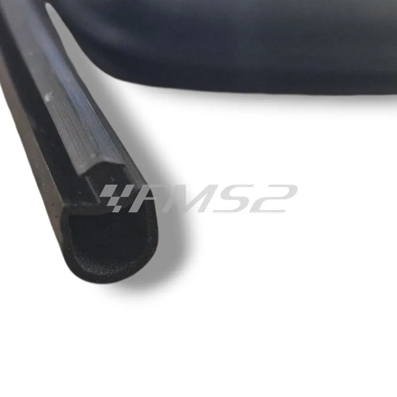 Guarnizione in gomma per tenuta sella e porta casco sottosella maxi scooter Yamaha x-max 125 cc e 250 cc prodotti dal 2005 fino al 2009, ricambio 1B9F475M0100