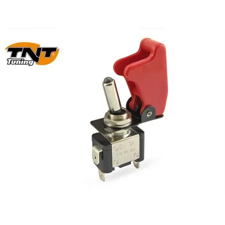 Interruttore aereonautico con sportello colorato TNT, ricambio 208254B