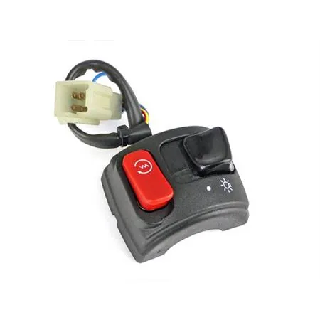 Comando devio luce destro Domino per scooter Mbk Booster e Yamaha Next Generation prodotti dal 2000 in poi, ricambio 324010A