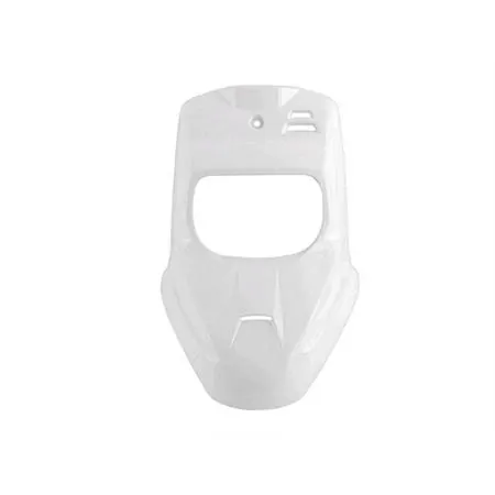 Scudo anteriore per MBK Booster-Yamaha bw's di colore bianco pastello lucido, ricambio 366611A