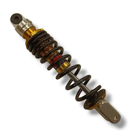 Ammortizzatore posteriore YSS eco line H.20 OE302-310T-01AL-38 con interasse da 310 mm colore Oro e Nero per scooter con motore Minarelli, ricambio YSOE31001