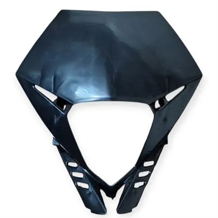 Mascherina fanale nera originale BETA specifica per BETA RR ENDURO e MOTARD 50 2t e 125 4t prodotti dal 2010 fino al 2020, ricambio 014.43.040.10.52