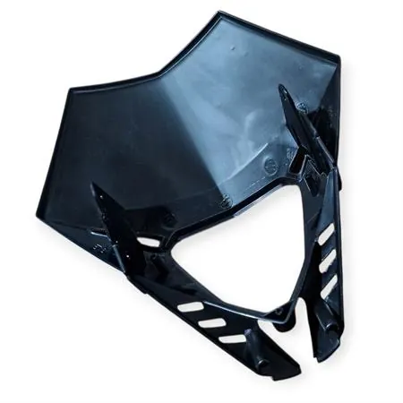 Mascherina fanale nera originale BETA specifica per BETA RR ENDURO e MOTARD 50 2t e 125 4t prodotti dal 2010 fino al 2020, ricambio 014.43.040.10.52