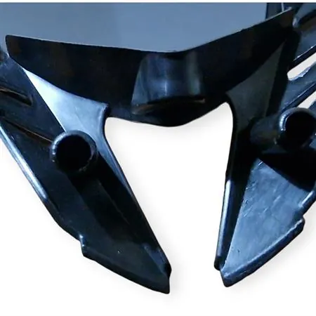 Mascherina fanale nera originale BETA specifica per BETA RR ENDURO e MOTARD 50 2t e 125 4t prodotti dal 2010 fino al 2020, ricambio 014.43.040.10.52