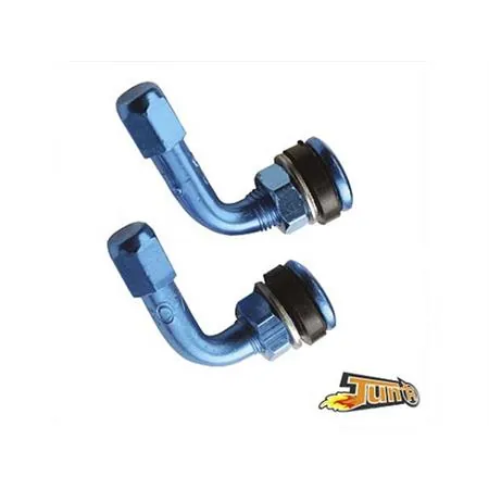 Coppia valvole tun'r a 90° anodizzato blu, ricambio CGN376980