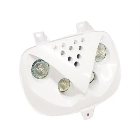 Maschera fanale anteriore Spirit bianca 4 luci TUN'R, ricambio CGN465486