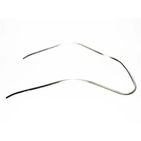 Profilo scudo in alluminio originale Piaggio per Vespa 50 Special Vespa 125 Primavera Vespa 125 ET3 (CIF), ricambio 10172-OR