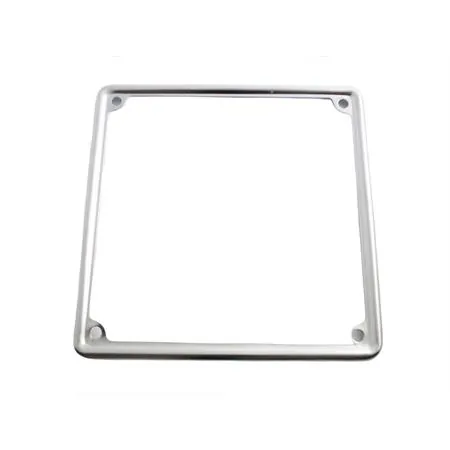 Cornice targa in ferro cromata (CIF), ricambio 3277