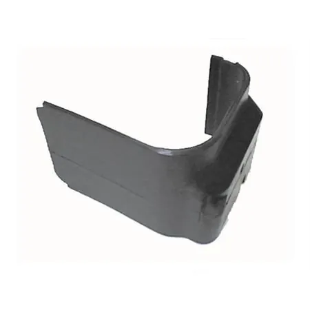 Cuffia deflettore copri clindro in plastica nera senza vite e molletta elastica fissaggio sui cilindri Piaggio -si-boxer-bravo-superbravo-grillo, ricambio 7230