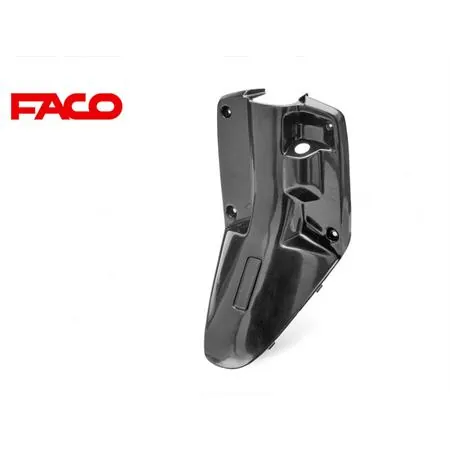 Scudo paragambe nero grezzo (One Italia), ricambio 77365998