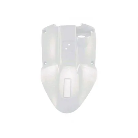 Scudo paragambe one italia di colore bianco per scooter Yamaha BW'S  50 prodotti dal 2004 in poi, ricambio 77390015