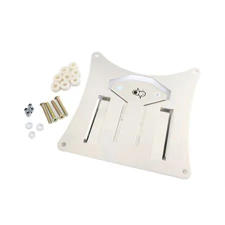 Porta targa in alluminio per enduro versione estraibile, ricambio 77541310