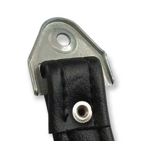 Maniglia cinghia sella vespa px nera (Delta), ricambio 329