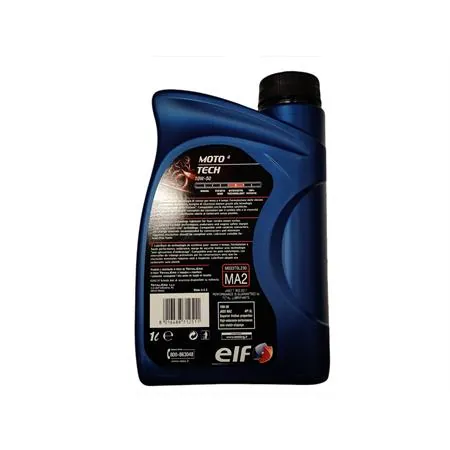 Olio Elf moto 4 tech 10w50 synthetic tecnology, ricambio 187360
