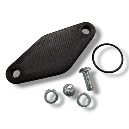 Tappo in plastica 3D per chiusura foro carter motore alloggiamento motorino avviamento scooter Minarelli con or e viti fissaggio, ricambio TAPPOMOTAVVSC