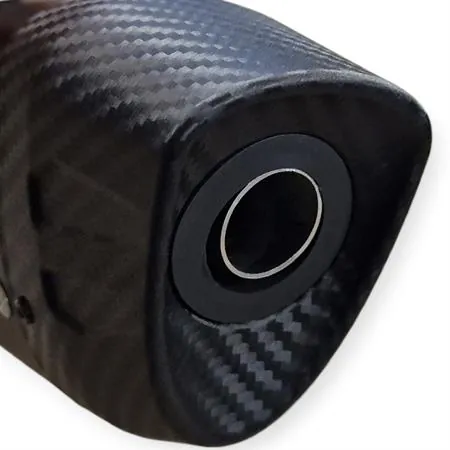 Silenziatore Giannelli Sonic 34719HS per BETA ENDURO/MOTARD RR 50cc  prodotti dal 2022 in poi (type C5) con Ø innesto 24mm omologato in alluminio anodizzato nero