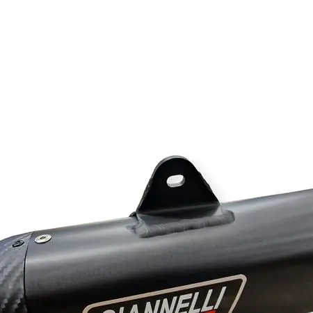 Silenziatore Giannelli Sonic 34719HS per BETA ENDURO/MOTARD RR 50cc  prodotti dal 2022 in poi (type C5) con Ø innesto 24mm omologato in alluminio anodizzato nero