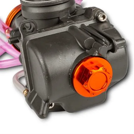 Carburatore PWK 28 Racing V2 senza depressore e miscelatore, distribuito da Motoforce per applicazioni varie 2 tempi, ricambio MF1620310