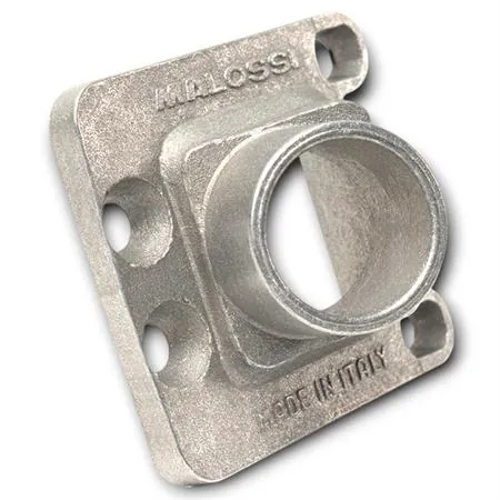 Collettore Malossi alluminio 19x24 inclinato per carburatore PHBG 19/21 Peugeot 103 - Cod. 025038B