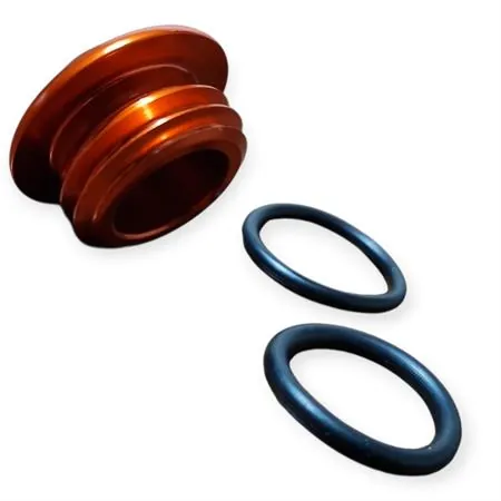 Tappo carico olio M24 X 3 mm anodizzato arancione con chiave da 13 mm specifico per KTM, GAS GAS, HUSQVARNA, HUSABERG, VENT e SHERCO, ricambio AV3002A