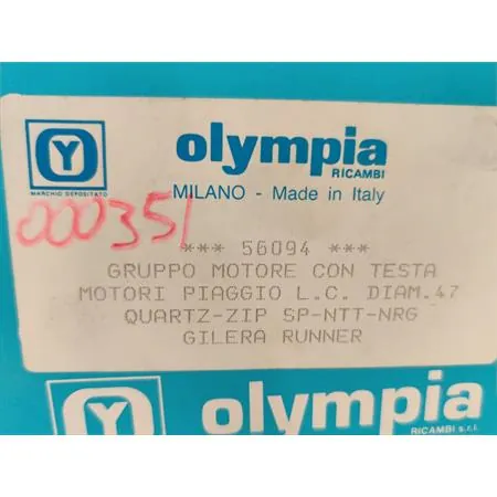 Gruppo termico (Olympia), ricambio 56094