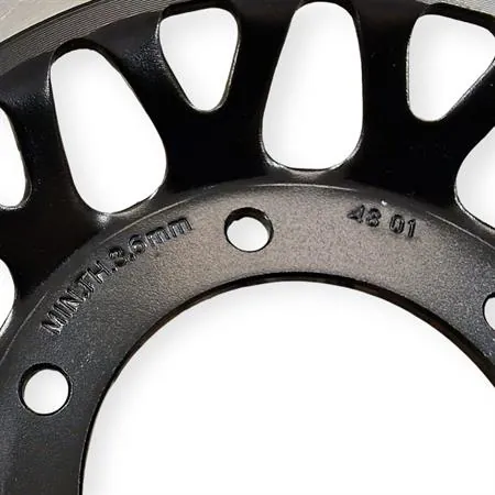 Disco freno posteriore originale Moto Guzzi 887448 specifico per Moto Guzzi V7/V9/V85/Nevada da 260mm - offset 24mm 