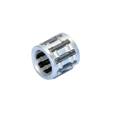 Gabbia a rulli Polini per spinotto diametro 12mm x 17mm x 15,7mm con rulli argentati per scooter con motore Piaggio, ricambio 2800056