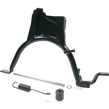 Kit cavalletto centrale completo di perno, molla e gommino battuta per scooter Mbk booster spirit e Yamaha Bw's 50cc prodotti fino al 2016, ricambio 121610200